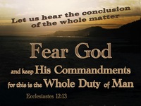 Ecclesiastes 12:13